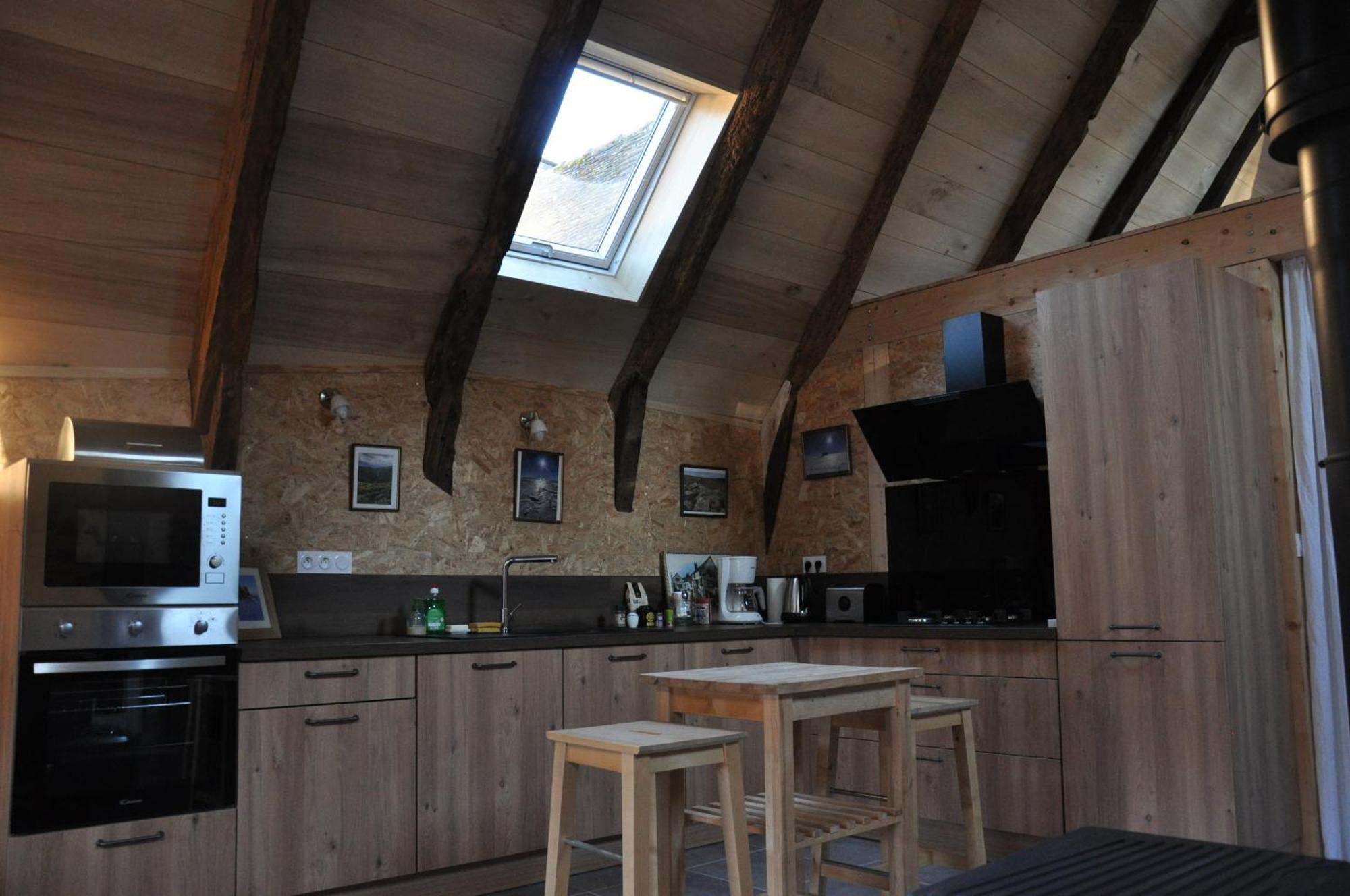 Gite Le Couderc De Coubisou, Grange Renovee Exterior foto